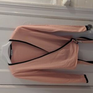 Temperly London Silk Cashmere Wrap Around Sweater, Sz M, Excell. Cond.